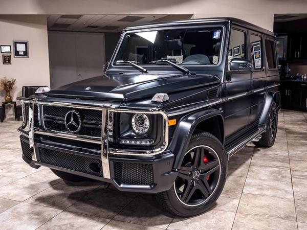 Used 2017 Mercedes-Benz G63 AMG 4 Matic SUV for sale Sold at Chicago Motor Cars in West Chicago IL 60185 2