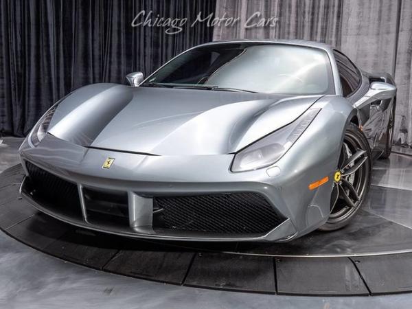 Used 2016 Ferrari 488 GTB Coupe MSRP $337,627 for sale Sold at Chicago Motor Cars in West Chicago IL 60185 2
