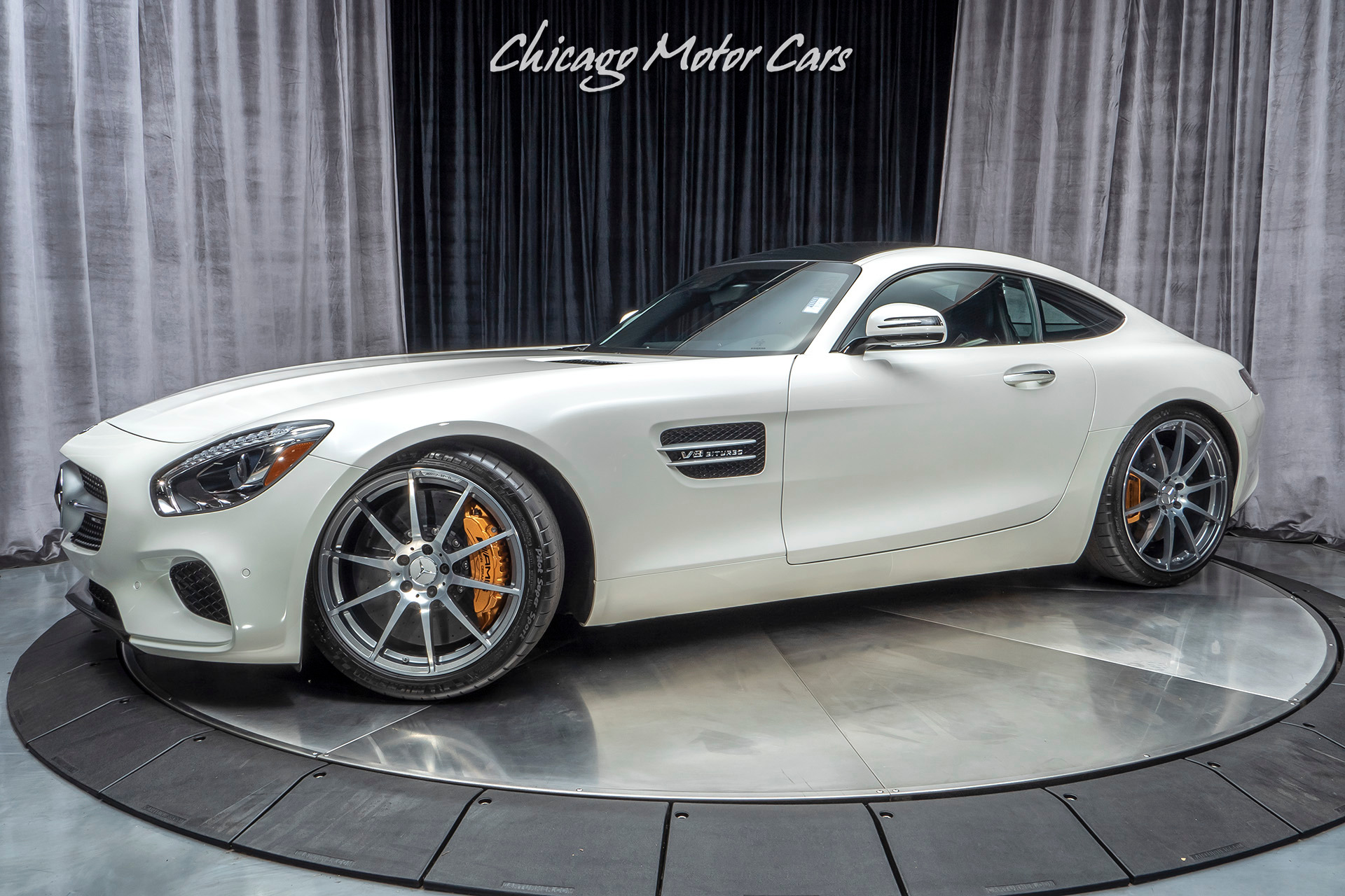 Used 2016 Mercedes Benz Amg Gts Weistec Upgrades Ceramic Brakes For Sale Special Pricing Chicago Motor Cars Stock 16353a