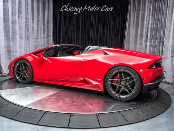 Used 2017 Lamborghini Huracan LP610-4 Spyder **Underground Racing Stage III Twin Turbo** for sale Sold at Chicago Motor Cars in West Chicago IL 60185 3