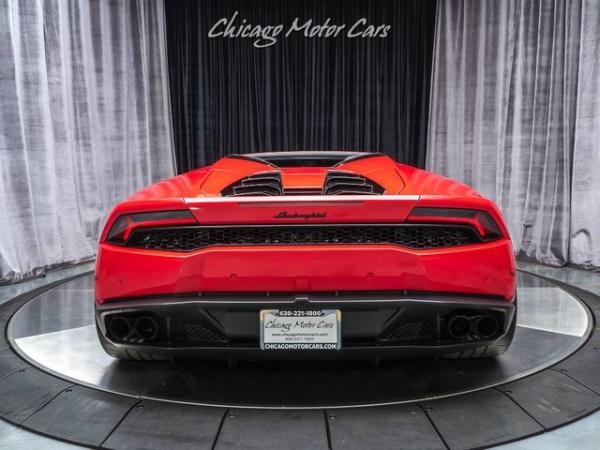 Used 2017 Lamborghini Huracan LP610-4 Spyder **Underground Racing Stage III Twin Turbo** for sale Sold at Chicago Motor Cars in West Chicago IL 60185 4