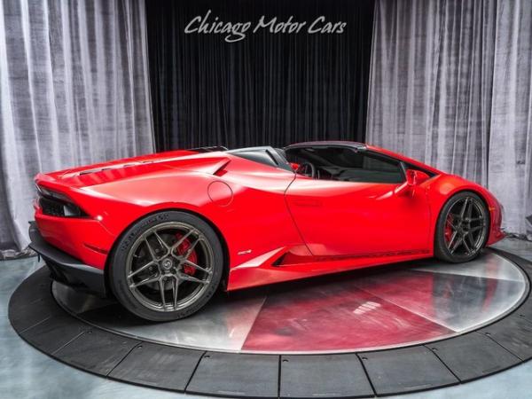 Used 2017 Lamborghini Huracan LP610-4 Spyder **Underground Racing Stage III Twin Turbo** for sale Sold at Chicago Motor Cars in West Chicago IL 60185 5