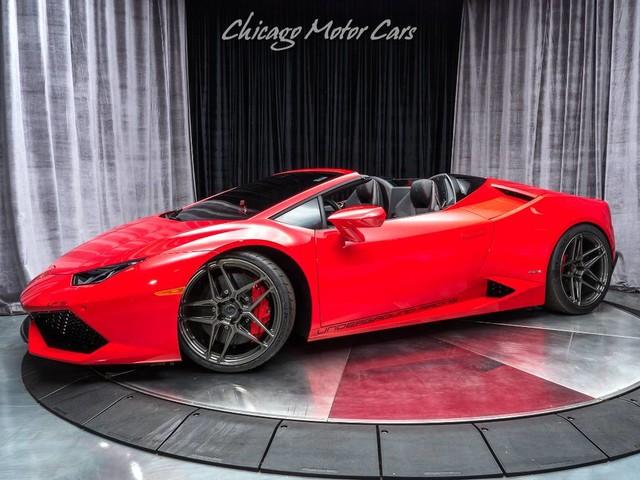 Used 2017 Lamborghini Huracan LP610-4 Spyder **Underground Racing Stage III Twin Turbo** for sale Sold at Chicago Motor Cars in West Chicago IL 60185 1