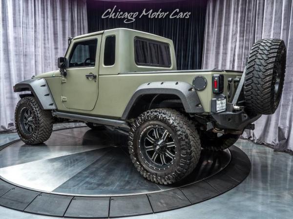 Used 2015 Jeep Wrangler Unlimited Willys Wheele 2dr Pickup for sale Sold at Chicago Motor Cars in West Chicago IL 60185 3