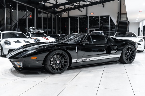 Used 2005 Ford GT Coupe 700+HP Black! HREs WHIPPLE Supercharger! for sale Sold at Chicago Motor Cars in West Chicago IL 60185 2