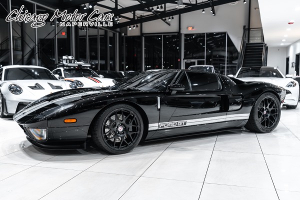 Used 2005 Ford GT Coupe 700+HP Black! HREs WHIPPLE Supercharger! for sale Sold at Chicago Motor Cars in West Chicago IL 60185 1