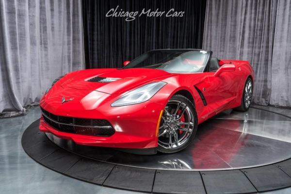 Used 2015 Chevrolet Corvette 3LT 2dr Convertible 2900 Miles! MSRP $76,950+ for sale Sold at Chicago Motor Cars in West Chicago IL 60185 2