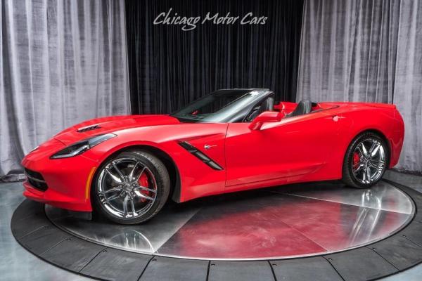 Used 2015 Chevrolet Corvette 3LT 2dr Convertible 2900 Miles! MSRP $76,950+ for sale Sold at Chicago Motor Cars in West Chicago IL 60185 1
