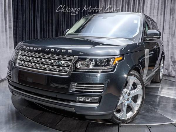 Used 2016 Land Rover Range Rover Autobiography MSRP $157,590 for sale Sold at Chicago Motor Cars in West Chicago IL 60185 2