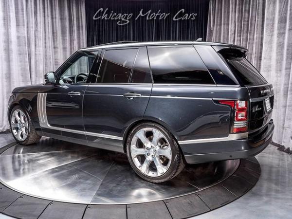 Used 2016 Land Rover Range Rover Autobiography MSRP $157,590 for sale Sold at Chicago Motor Cars in West Chicago IL 60185 3