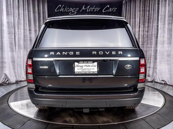 Used 2016 Land Rover Range Rover Autobiography MSRP $157,590 for sale Sold at Chicago Motor Cars in West Chicago IL 60185 4