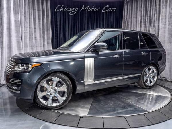 Used 2016 Land Rover Range Rover Autobiography MSRP $157,590 for sale Sold at Chicago Motor Cars in West Chicago IL 60185 1