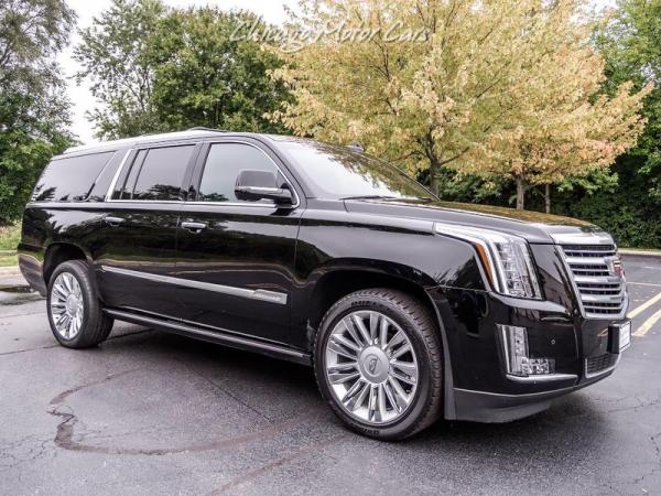 Used 2016 Cadillac Escalade ESV Platinum for sale Sold at Chicago Motor Cars in West Chicago IL 60185 4