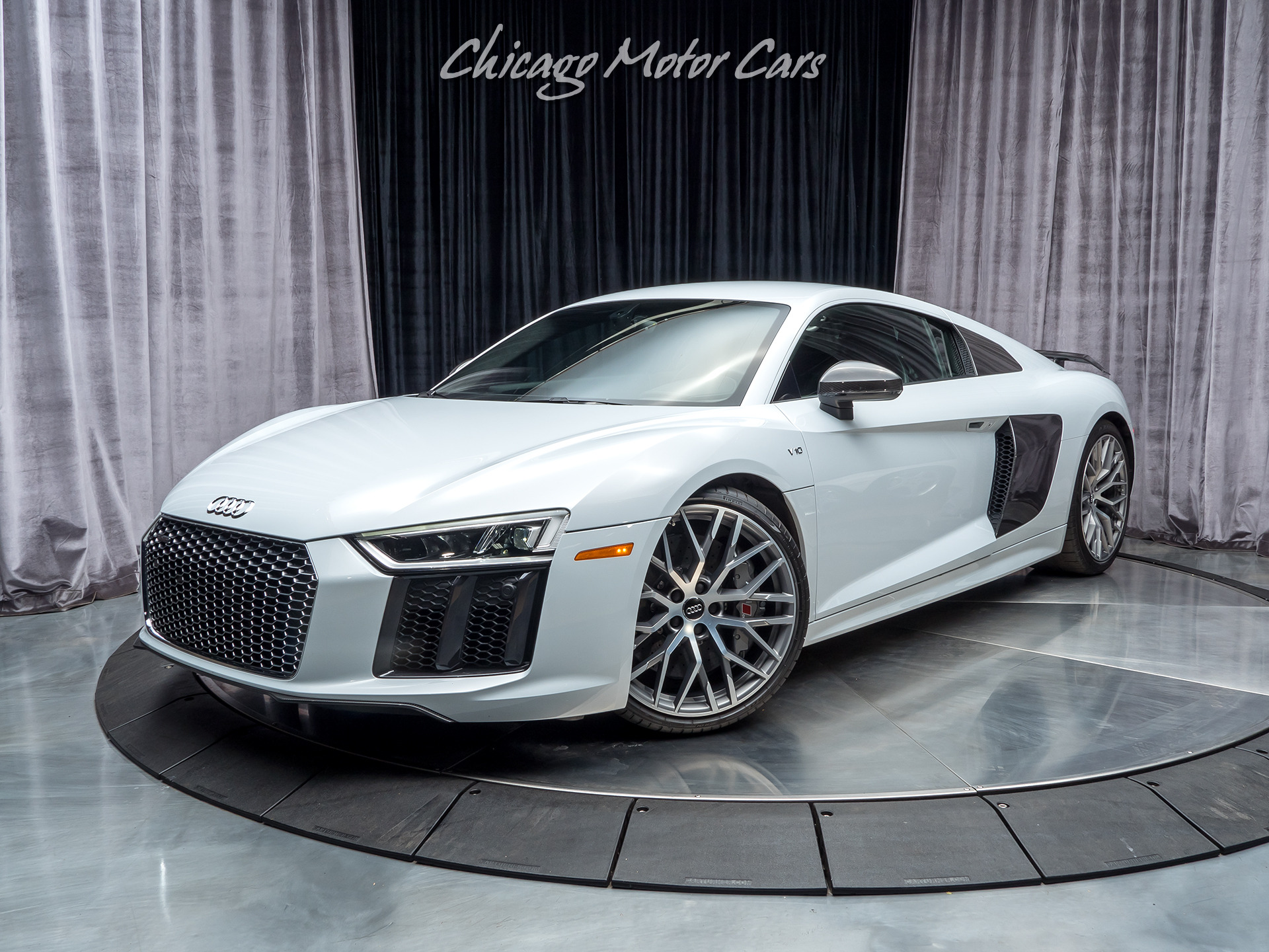 Used-2017-Audi-R8-Coupe-V10-plus-MSRP-204k-Radar-Suzuka-Gray