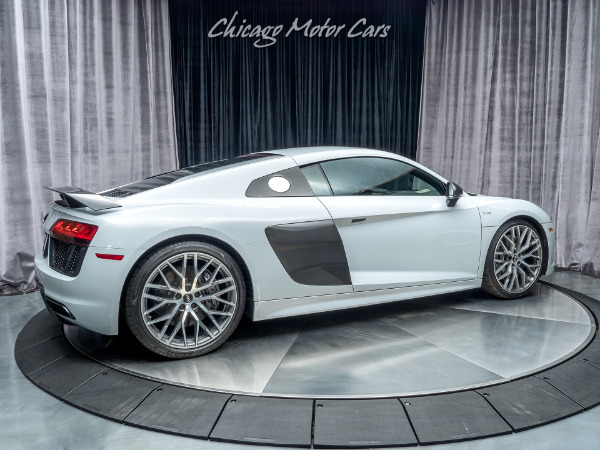 Used 2017 Audi R8 Coupe V10 plus MSRP $204k+ Radar! **Suzuka Gray** for sale Sold at Chicago Motor Cars in West Chicago IL 60185 5