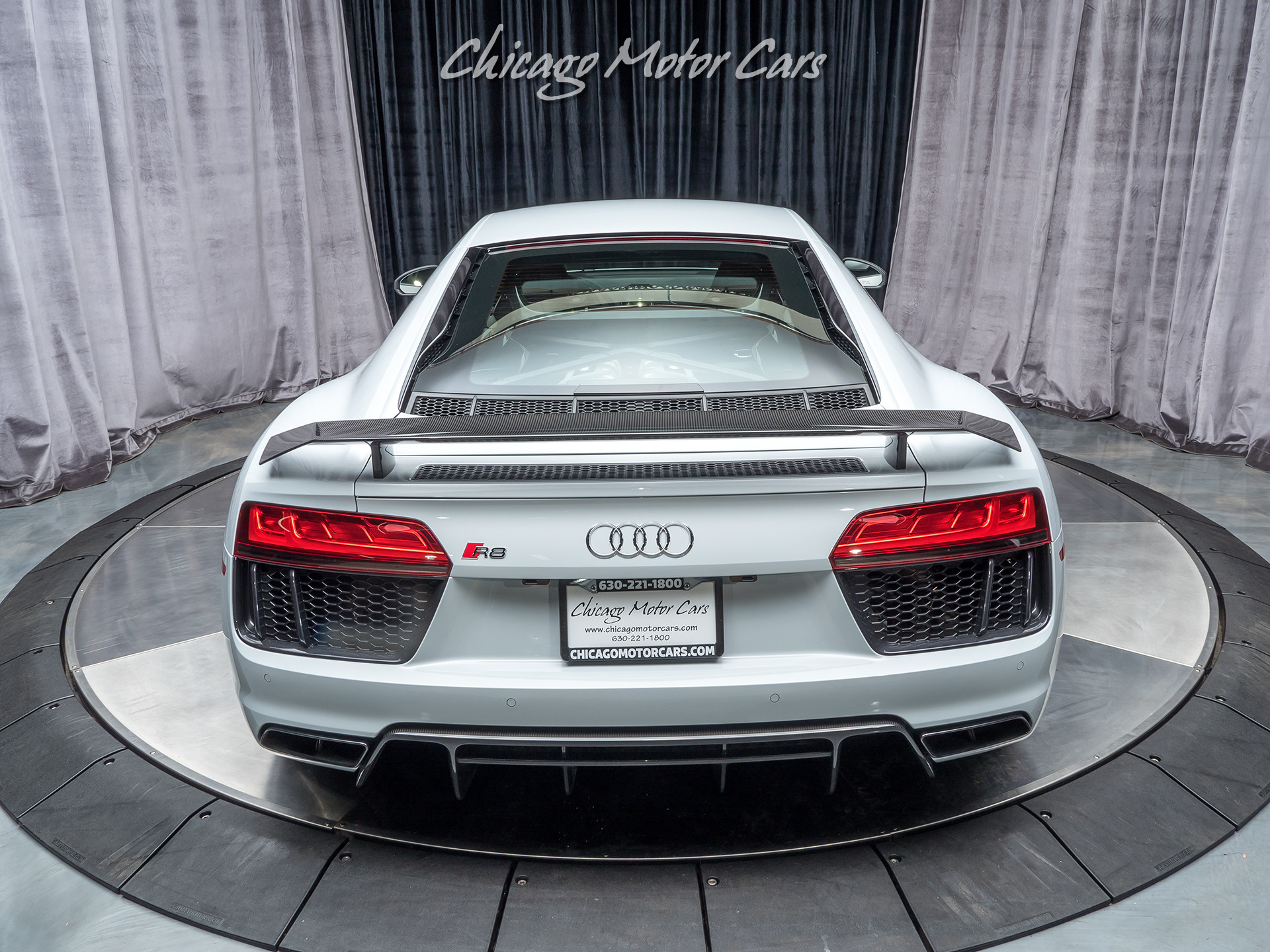 Used-2017-Audi-R8-Coupe-V10-plus-MSRP-204k-Radar-Suzuka-Gray