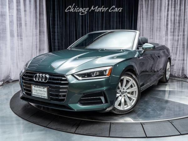 Used 2018 Audi A5 Cabriolet Premium Plus for sale Sold at Chicago Motor Cars in West Chicago IL 60185 2