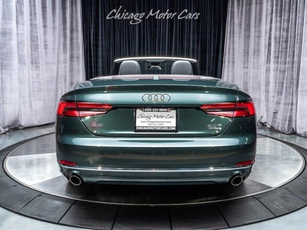 Used 2018 Audi A5 Cabriolet Premium Plus for sale Sold at Chicago Motor Cars in West Chicago IL 60185 4