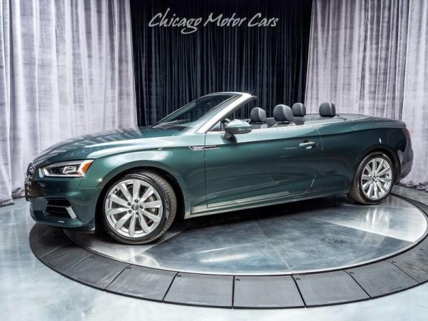 Used 2018 Audi A5 Cabriolet Premium Plus for sale Sold at Chicago Motor Cars in West Chicago IL 60185 1