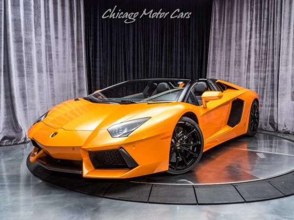 Used 2015 Lamborghini Aventador LP700-4 Roadster **MSRP $492,795** for sale Sold at Chicago Motor Cars in West Chicago IL 60185 4