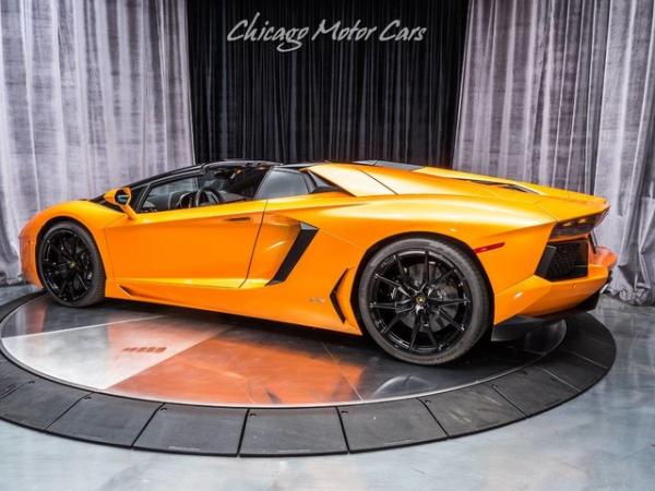 Used 2015 Lamborghini Aventador LP700-4 Roadster **MSRP $492,795** for sale Sold at Chicago Motor Cars in West Chicago IL 60185 5