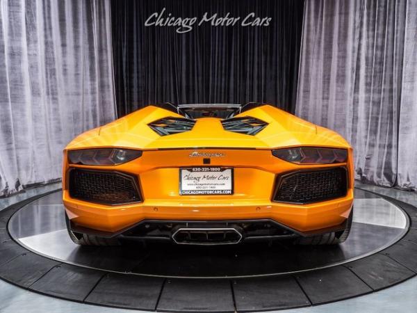 Used 2015 Lamborghini Aventador LP700-4 Roadster **MSRP $492,795** for sale Sold at Chicago Motor Cars in West Chicago IL 60185 6