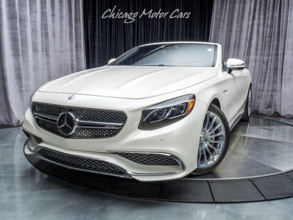 Used 2017 Mercedes-Benz S65 AMG Convertible $251,070+ MSRP for sale Sold at Chicago Motor Cars in West Chicago IL 60185 2