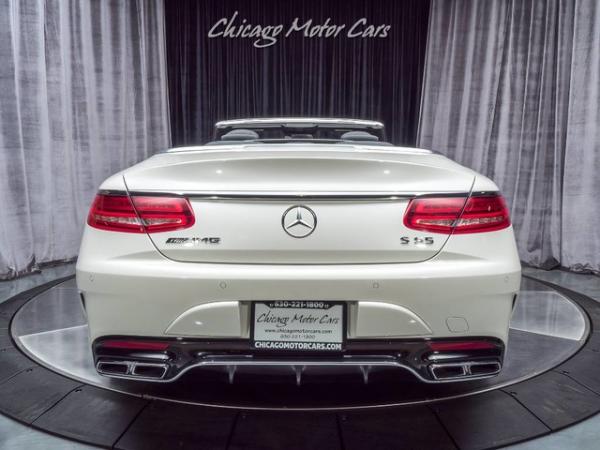 Used 2017 Mercedes-Benz S65 AMG Convertible $251,070+ MSRP for sale Sold at Chicago Motor Cars in West Chicago IL 60185 4