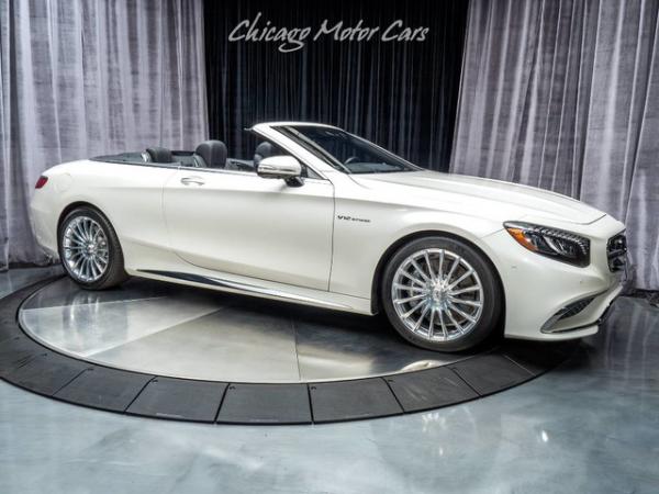 Used 2017 Mercedes-Benz S65 AMG Convertible $251,070+ MSRP for sale Sold at Chicago Motor Cars in West Chicago IL 60185 6