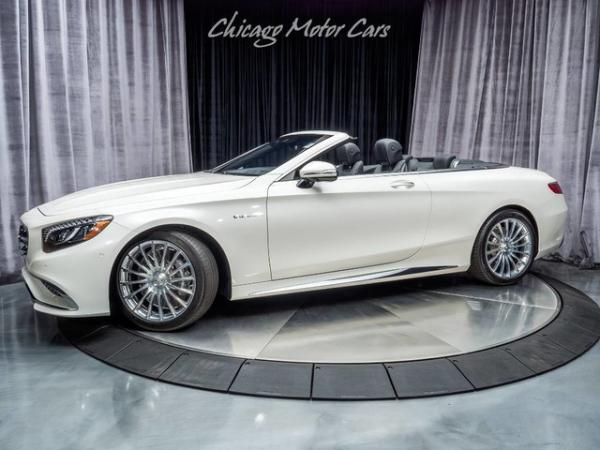 Used 2017 Mercedes-Benz S65 AMG Convertible $251,070+ MSRP for sale Sold at Chicago Motor Cars in West Chicago IL 60185 1