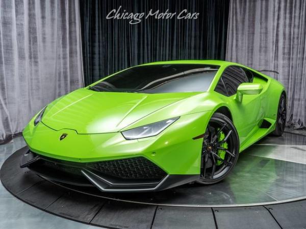 Used 2015 Lamborghini Huracan LP610-4 Coupe CPO Warranty! for sale Sold at Chicago Motor Cars in West Chicago IL 60185 2