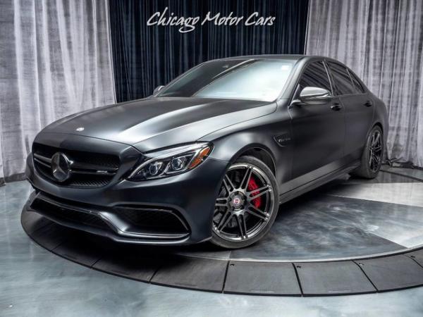 Used 2015 Mercedes-Benz C63 AMG S Sedan **MSRP $83,335+HRE WHEELS** for sale Sold at Chicago Motor Cars in West Chicago IL 60185 2