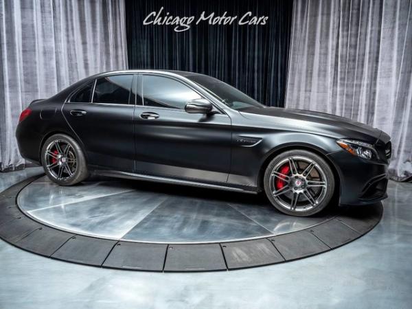 Used 2015 Mercedes-Benz C63 AMG S Sedan **MSRP $83,335+HRE WHEELS** for sale Sold at Chicago Motor Cars in West Chicago IL 60185 6