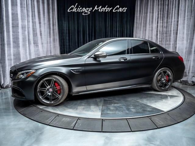 Used 2015 Mercedes-Benz C63 AMG S Sedan **MSRP $83,335+HRE WHEELS** for sale Sold at Chicago Motor Cars in West Chicago IL 60185 1