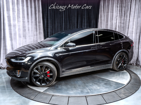 Used 2016 Tesla Model X P90D Ludicrous MSRP $148,950 for sale Sold at Chicago Motor Cars in West Chicago IL 60185 2