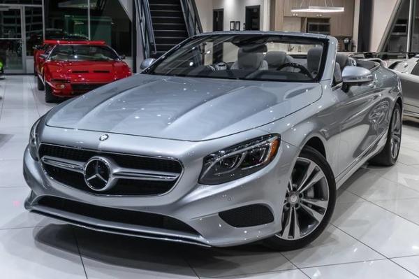 Used 2017 Mercedes-Benz S550 Cabriolet **MSRP $143k+** for sale Sold at Chicago Motor Cars in West Chicago IL 60185 3