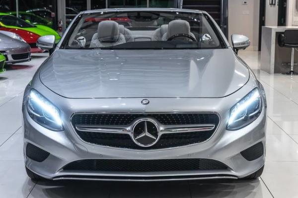 Used 2017 Mercedes-Benz S550 Cabriolet **MSRP $143k+** for sale Sold at Chicago Motor Cars in West Chicago IL 60185 5