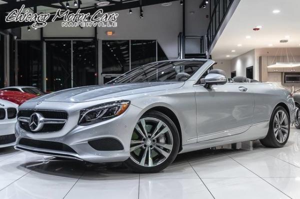 Used 2017 Mercedes-Benz S550 Cabriolet **MSRP $143k+** for sale Sold at Chicago Motor Cars in West Chicago IL 60185 1