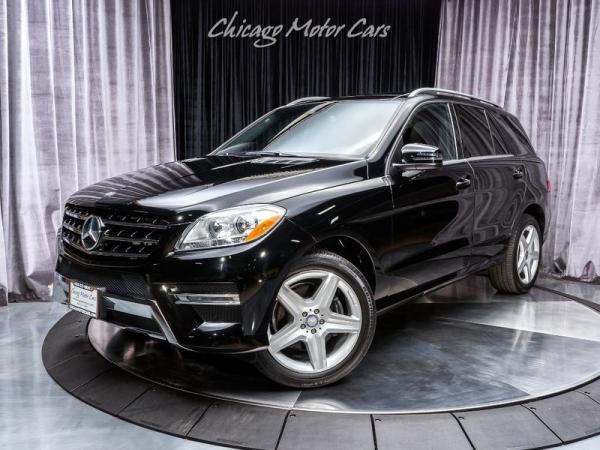 Used 2015 Mercedes-Benz ML350 4 Matic SUV for sale Sold at Chicago Motor Cars in West Chicago IL 60185 2