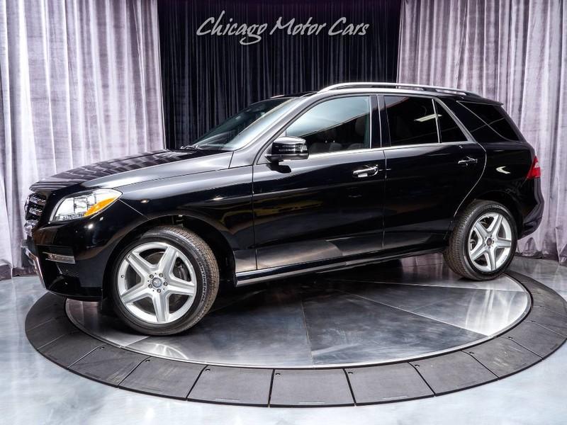 Used 2015 Mercedes-Benz ML350 4 Matic SUV for sale Sold at Chicago Motor Cars in West Chicago IL 60185 1