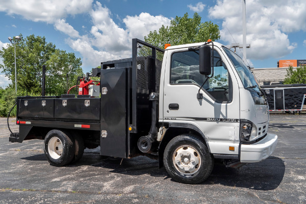 Used-2007-Isuzu-NPR-Flatbed-Equipment