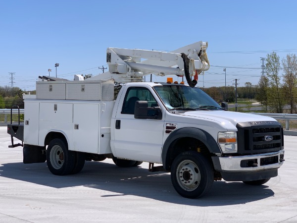 Used 2008 Ford Super Duty F-550 XLT DRW 2dr Bucket Truck for sale Sold at Chicago Motor Cars in West Chicago IL 60185 3