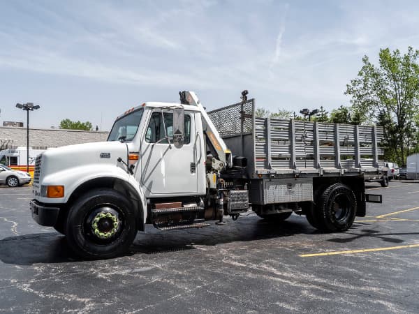 Used 2000 International 4700LP Knuckle Boom for sale Sold at Chicago Motor Cars in West Chicago IL 60185 1