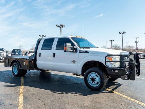 Used 2011 Ford Super Duty F-350 DRW Flatbed Pickup Truck for sale Sold at Chicago Motor Cars in West Chicago IL 60185 3