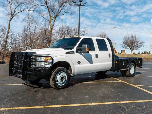 Used 2011 Ford Super Duty F-350 DRW Flatbed Pickup Truck for sale Sold at Chicago Motor Cars in West Chicago IL 60185 1