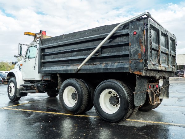 Used 1999 International 4900 DT466 Dump Truck for sale Sold at Chicago Motor Cars in West Chicago IL 60185 6