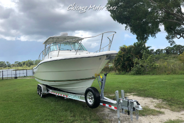 Used-2002-Pursuit-3070-Walkaround-Yamaha-Outboard-4-Stroke-with-Trailer