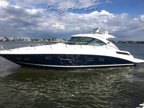 Used 2010 Sea Ray 470 Sundancer MSRP $1,027,334+ RECENT SERVICE!! for sale Sold at Chicago Motor Cars in West Chicago IL 60185 1