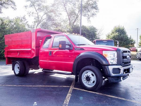 Used 2012 Ford Super Duty F-450 DRW XL Dump Truck for sale Sold at Chicago Motor Cars in West Chicago IL 60185 3