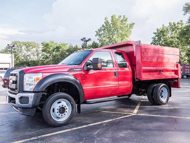 Used 2012 Ford Super Duty F-450 DRW XL Dump Truck for sale Sold at Chicago Motor Cars in West Chicago IL 60185 1
